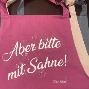 Schürze Aber bitte mit Sahne